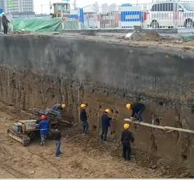 枣庄台儿庄区土钉墙支护