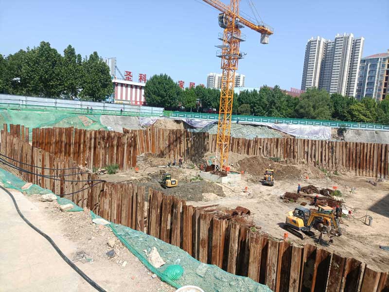 枣庄台儿庄区钢板桩